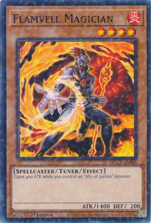 Flamvell Magician (Duel Terminal) [HAC1-EN066] Common - Trinity Hobby