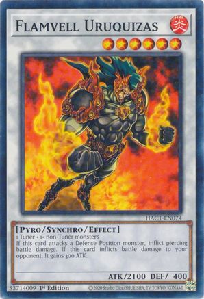 Flamvell Uruquizas (Duel Terminal) [HAC1-EN074] Common - Trinity Hobby