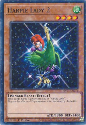 Harpie Lady 2 (Duel Terminal) [HAC1-EN011] Common - Trinity Hobby