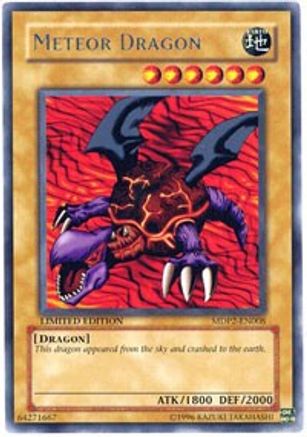 Meteor Dragon [MDP2-EN008] Rare - Trinity Hobby