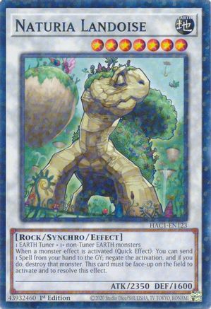 Naturia Landoise (Duel Terminal) [HAC1-EN123] Common - Trinity Hobby