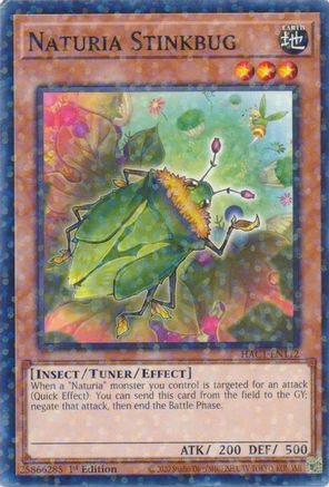 Naturia Stinkbug (Duel Terminal) [HAC1-EN112] Common