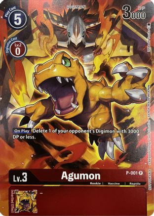 Agumon [P-001] (Tamer's Evolution Box 2) [Cartes promotionnelles] 