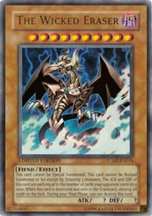 The Wicked Eraser [JUMP-EN016] Ultra Rare - Trinity Hobby