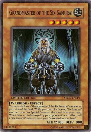 Grandmaster of the Six Samurai [STON-ENSP1] Super Rare - Trinity Hobby