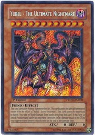 Yubel - The Ultimate Nightmare [PTDN-EN008] Secret Rare - Trinity Hobby