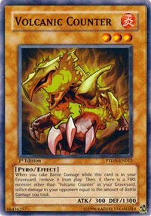 Volcanic Counter [PTDN-EN012] Super Rare - Trinity Hobby