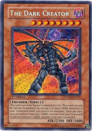 The Dark Creator [PTDN-EN017] Secret Rare - Trinity Hobby