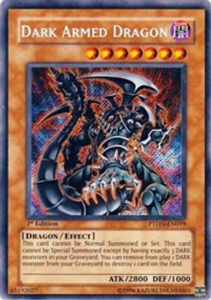 Dark Armed Dragon [PTDN-EN019] Secret Rare - Trinity Hobby