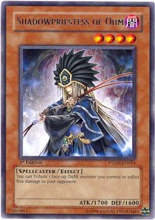 Shadowpriestess of Ohm [PTDN-EN024] Rare - Trinity Hobby