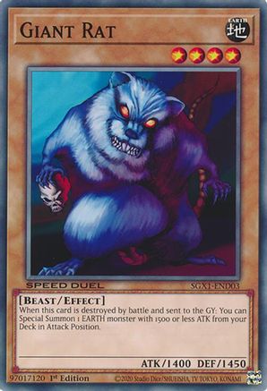 Giant Rat [SGX1-END03] Common - Trinity Hobby