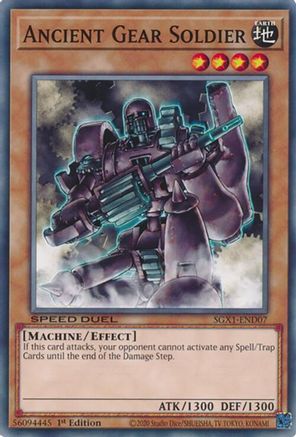 Ancient Gear Soldier [SGX1-END07] Common - Trinity Hobby