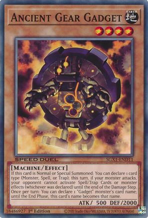 Ancient Gear Gadget [SGX1-END11] Common - Trinity Hobby