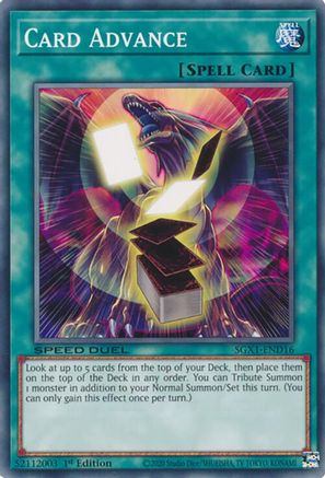 Card Advance [SGX1-END16] Common - Trinity Hobby