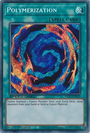 Polymerization [SGX1-ENA12] Secret Rare - Trinity Hobby