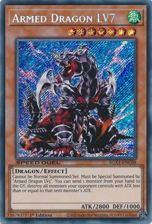 Armed Dragon LV7 [SGX1-ENC08] Secret Rare - Trinity Hobby