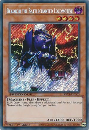 Dekoichi the Battlechanted Locomotive [SGX1-END05] Secret Rare - Trinity Hobby