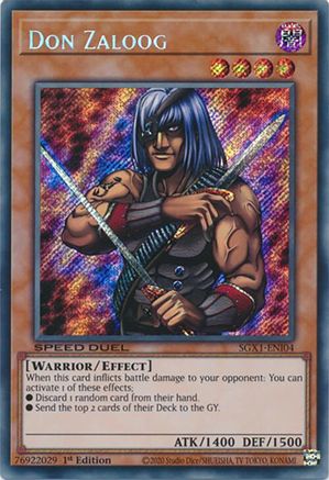 Don Zaloog [SGX1-ENI04] Secret Rare - Trinity Hobby