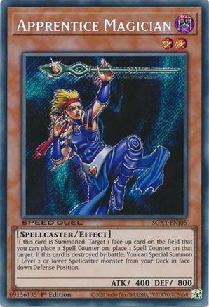 Apprentice Magician [SGX1-ENI05] Secret Rare - Trinity Hobby