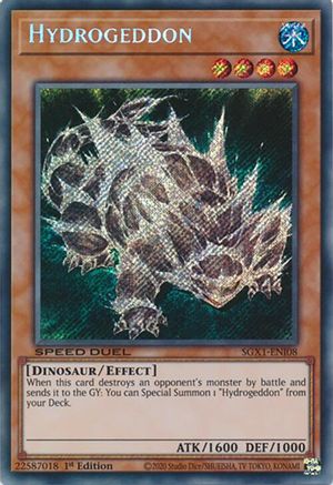 Hydrogeddon [SGX1-ENI08] Secret Rare - Trinity Hobby