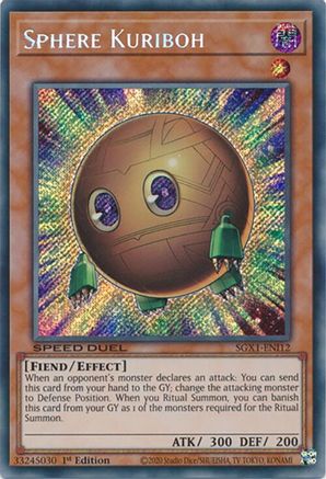 Sphere Kuriboh [SGX1-ENI12] Secret Rare - Trinity Hobby