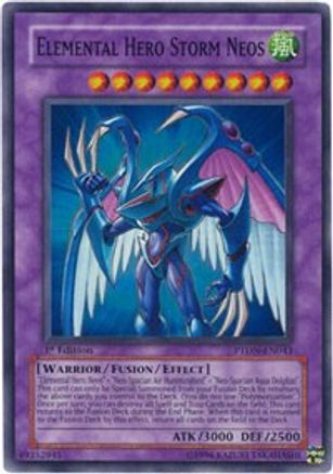 Elemental Hero Storm Neos [PTDN-EN043] Super Rare - Trinity Hobby
