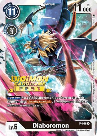 Diaboromon [P-016] (Digimon Card Game Fest 2022) [Promotional Cards] - Trinity Hobby
