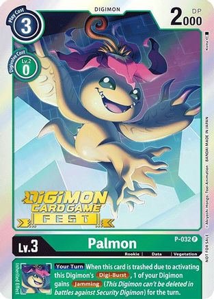 Palmon [P-032] (Digimon Card Game Fest 2022) [Promotional Cards] - Trinity Hobby