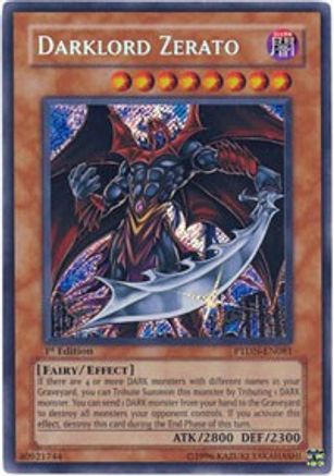 Darklord Zerato [PTDN-EN081] Secret Rare - Trinity Hobby