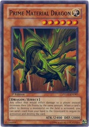 Prime Material Dragon [PTDN-EN087] Super Rare - Trinity Hobby