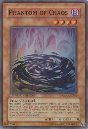 Phantom of Chaos [GLAS-ENSE1] Super Rare - Trinity Hobby