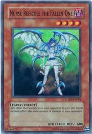 Nurse Reficule the Fallen One [GX05-EN001] Super Rare - Trinity Hobby