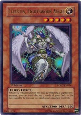 Celestia, Lightsworn Angel [LODT-EN024] Ultra Rare - Trinity Hobby