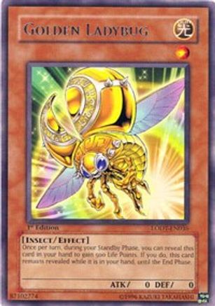 Golden Ladybug [LODT-EN036] Rare - Trinity Hobby