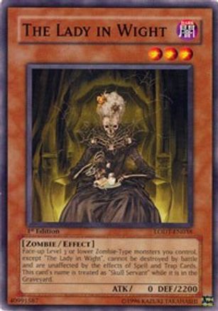 The Lady in Wight [LODT-EN038] Common - Trinity Hobby