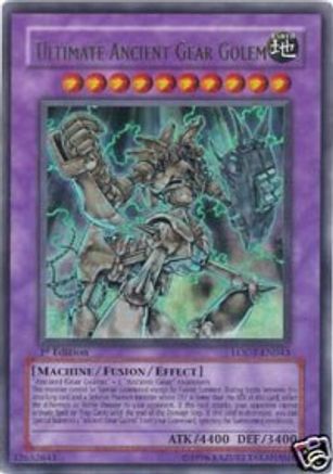 Ultimate Ancient Gear Golem [LODT-EN043] Ultra Rare - Trinity Hobby