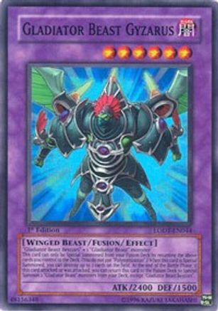 Gladiator Beast Gyzarus [LODT-EN044] Super Rare - Trinity Hobby