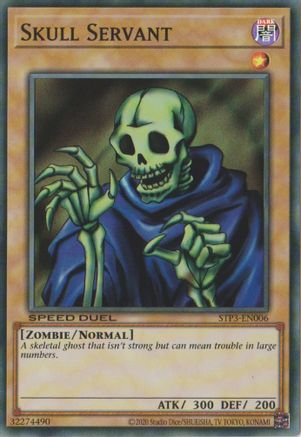 Skull Servant [STP3-EN006] Super Rare - Trinity Hobby