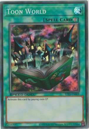 Toon World [STP3-EN009] Super Rare - Trinity Hobby
