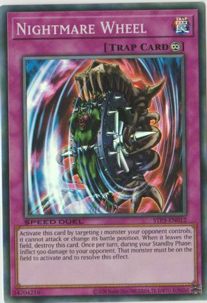 Nightmare Wheel [STP3-EN012] Super Rare - Trinity Hobby