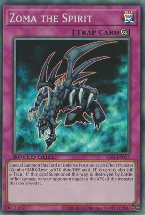 Zoma the Spirit [STP3-EN013] Super Rare - Trinity Hobby