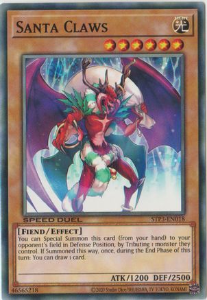 Santa Claws [STP3-EN018] Common - Trinity Hobby