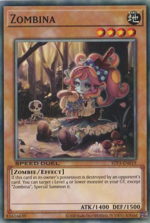 Zombina [STP3-EN019] Common - Trinity Hobby