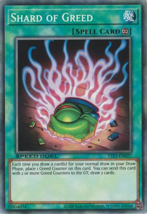 Shard of Greed [STP3-EN027] Common - Trinity Hobby