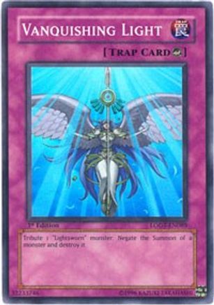 Vanquishing Light [LODT-EN089] Super Rare - Trinity Hobby