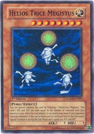 Helios Trice Megistus [LODT-EN095] Super Rare - Trinity Hobby