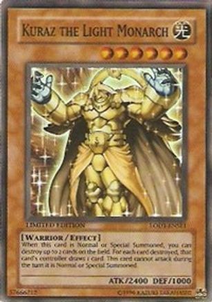 Kuraz the Light Monarch [LODT-ENSE1] Super Rare - Trinity Hobby