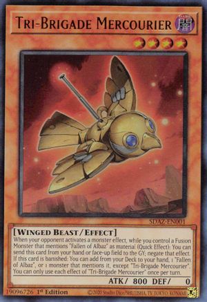 Tri-Brigade Mercourier [SDAZ-EN001] Ultra Rare - Trinity Hobby