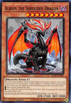 Albion the Shrouded Dragon [SDAZ-EN005] Common - Trinity Hobby