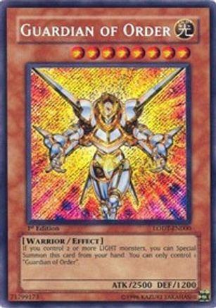 Guardian of Order [LODT-EN000] Secret Rare - Trinity Hobby